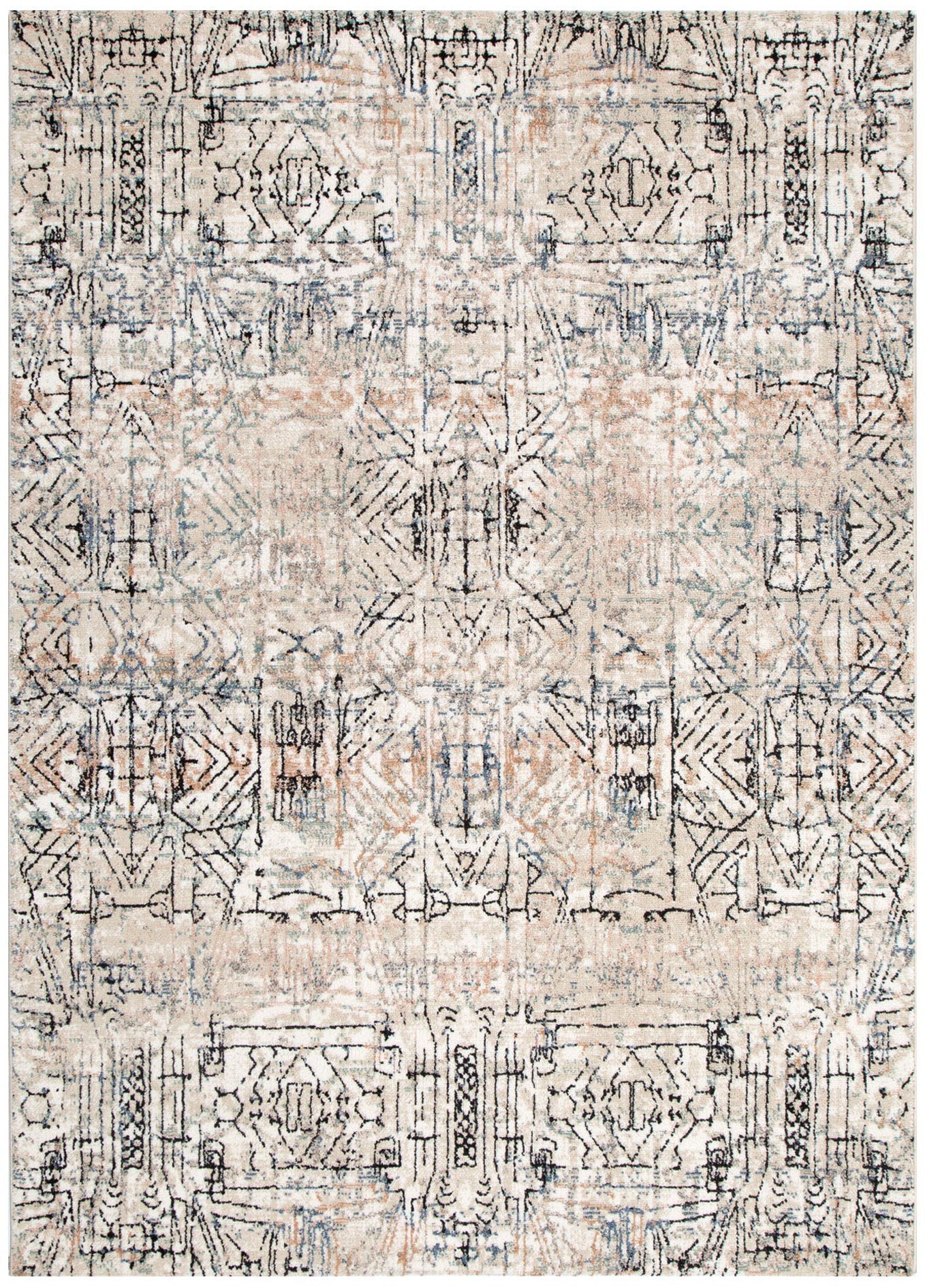 Clara Graffiti Multi Rug - C105