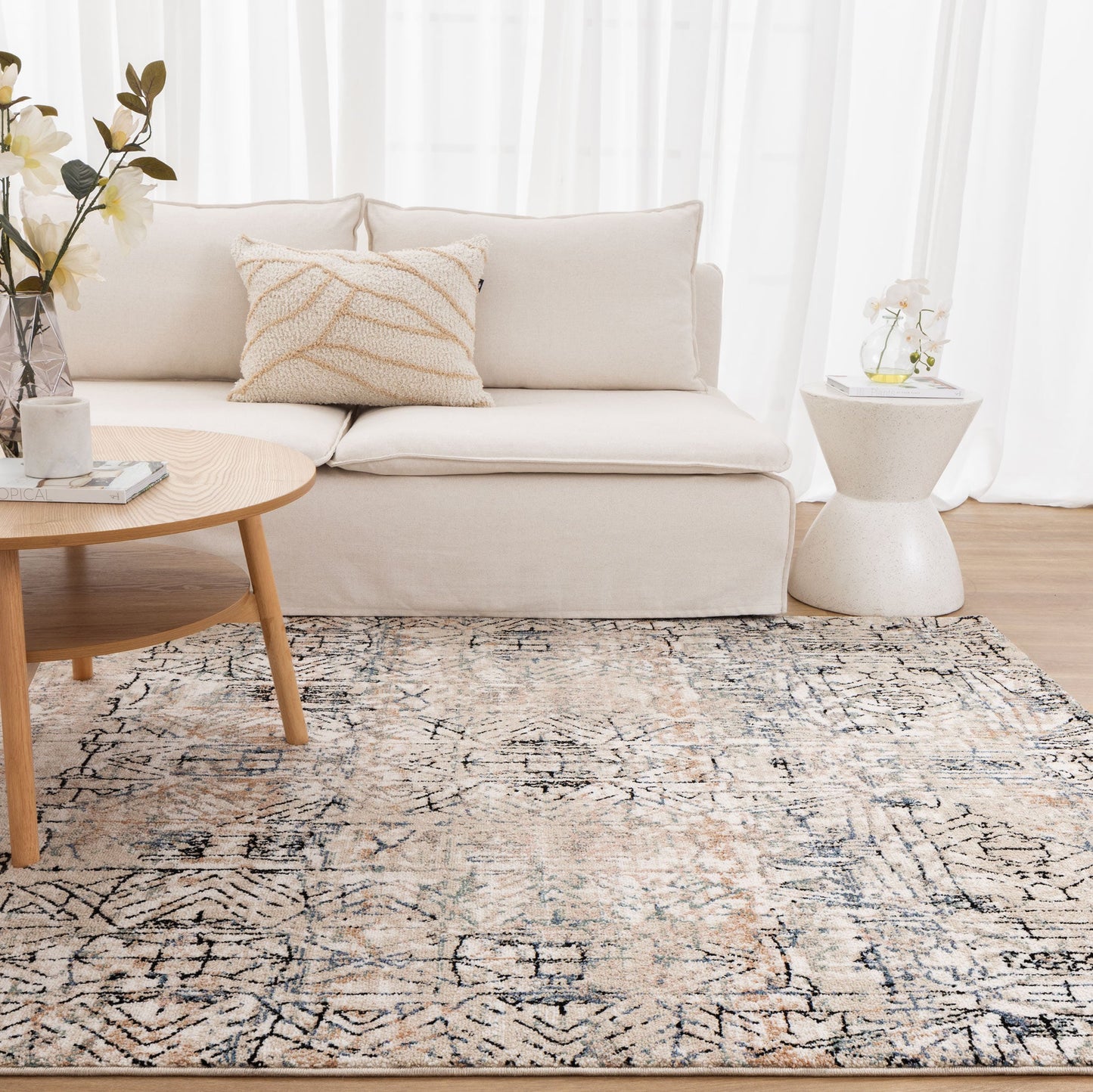 Clara Graffiti Multi Rug - C105