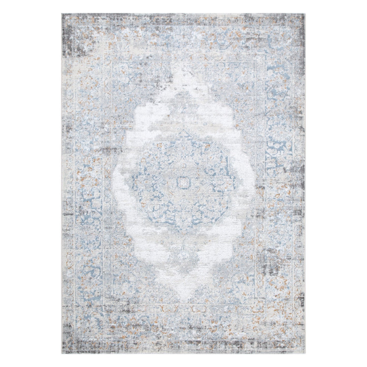 Pierre Cardin Ocean Medallion Blue Rug