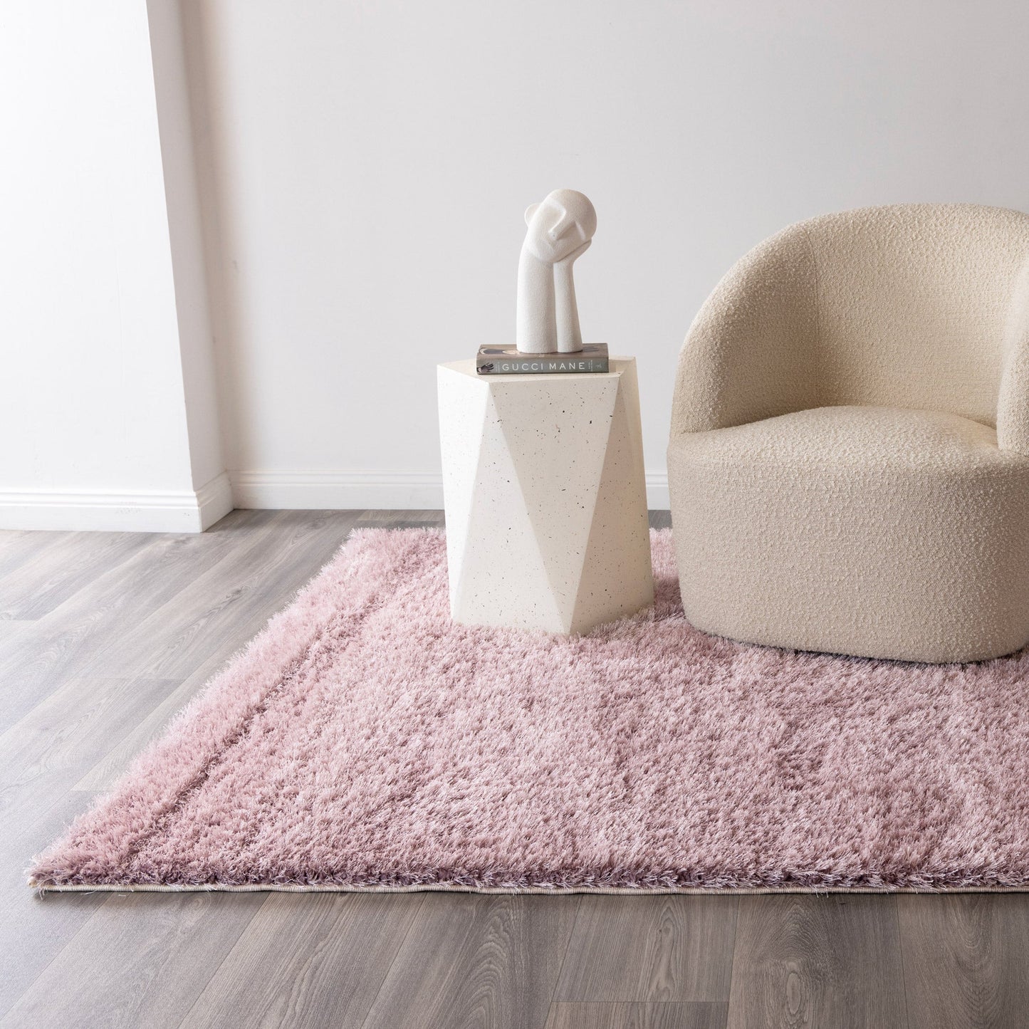 Puffy Soft Shag Pink – Westam Rugs