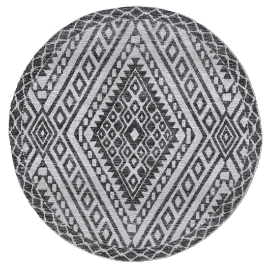 Amritsar Round AMRI05 Grey