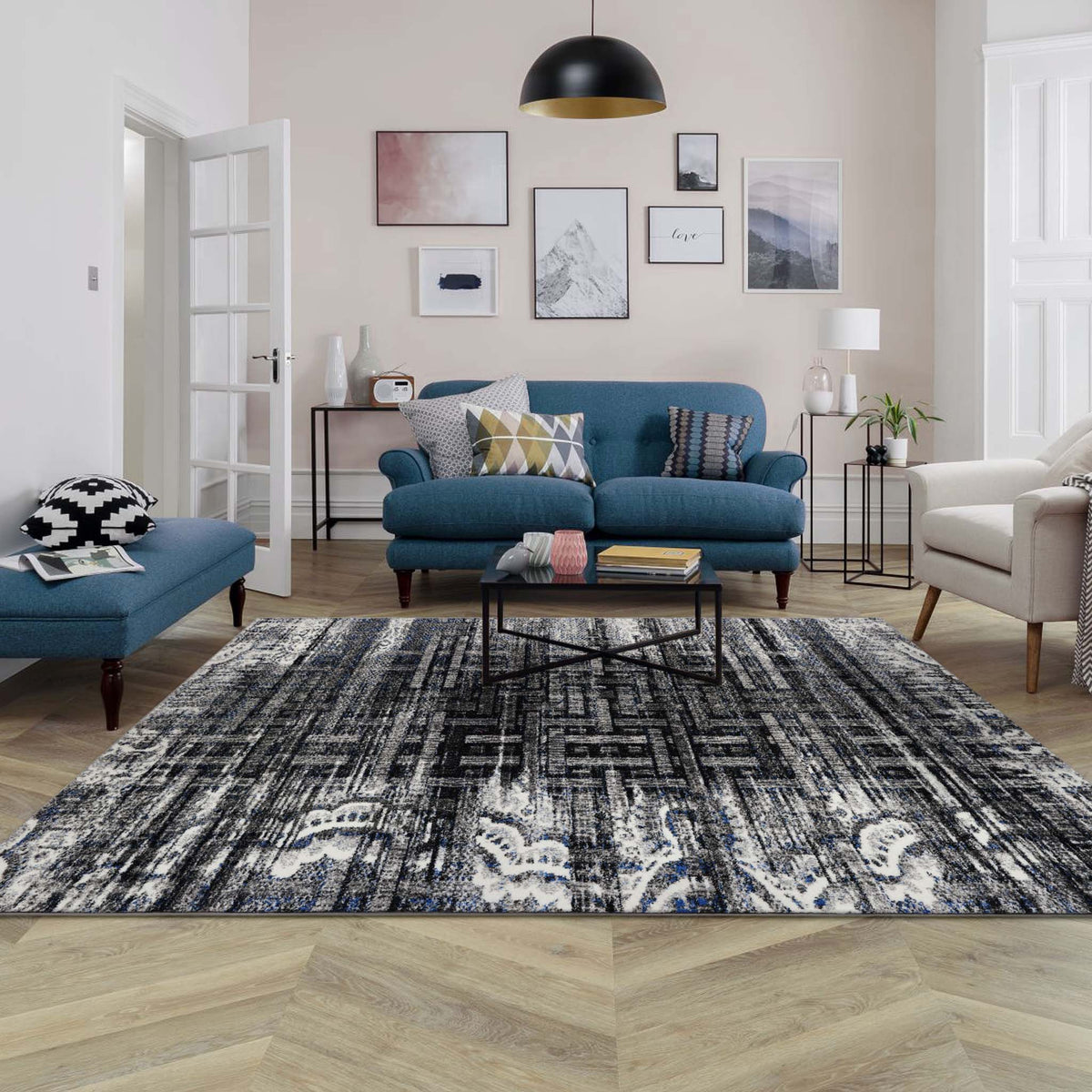 Adore Rug Collection Adore 1081 Grey – Westam Rugs