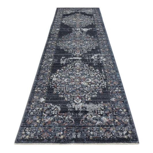 Dusk A 2839 Dk Grey Hallway Runner