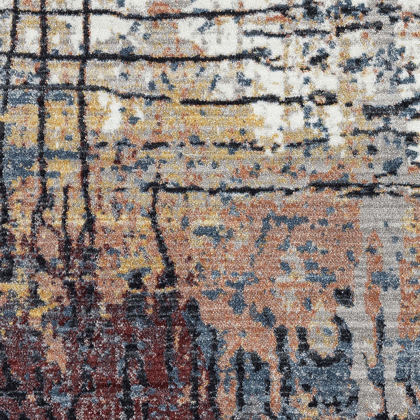 Dusk A 3070 Grey Hallway Runner