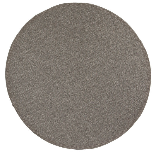 Sydney Charcoal Diamond Indoor/Outdoor Round